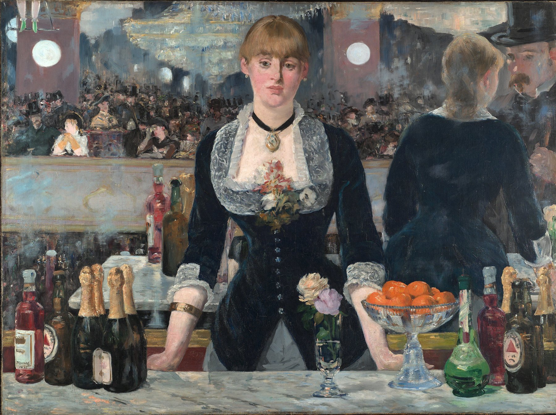 Edouard Manet, A Bar at the Folies-Bergere (1882), the Courtauld Gallery, London