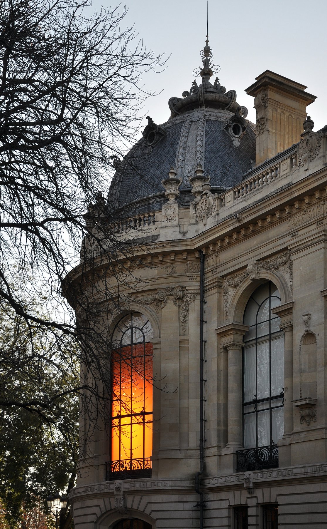 The Petit Palais on the right bank of the Seine, the city-owned museum that includes the Tuck collection of late Impressionist work