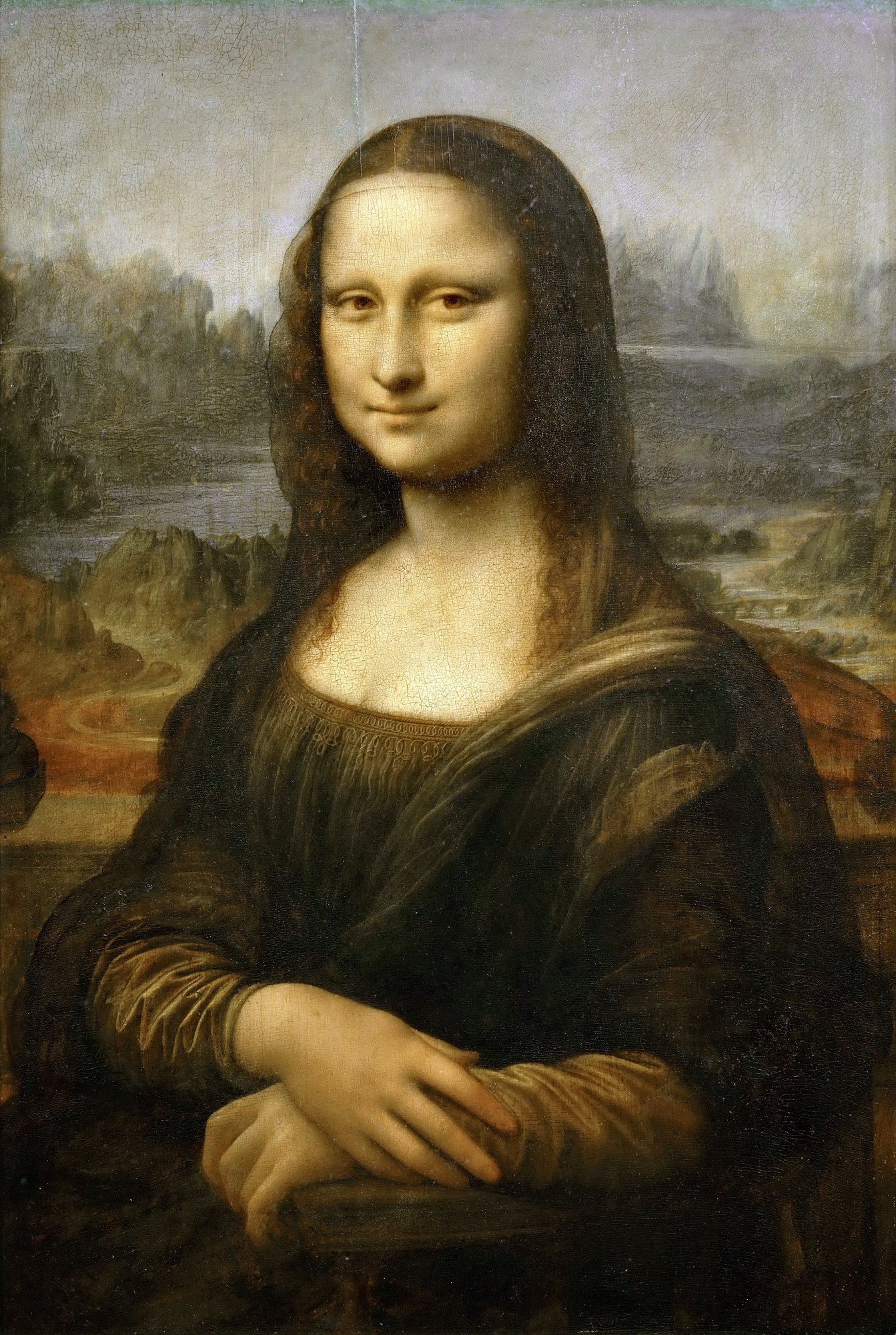 Leonardo da Vinci's Mona Lisa, the portrait at the center of every Louvre visit