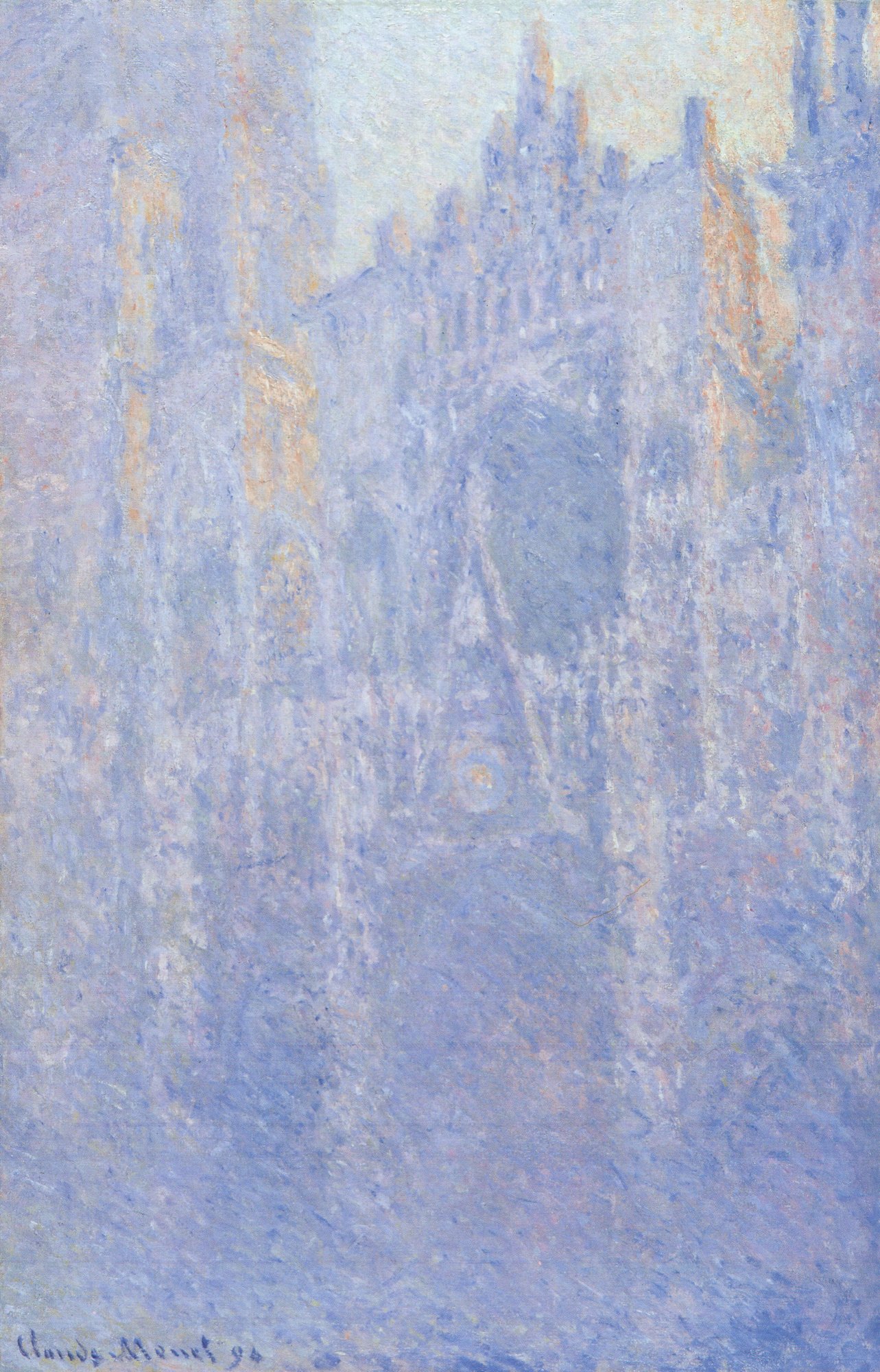 One of Monet's Rouen Cathedral series, five of which hang together in the Orsay's fifth-floor Impressionist gallery