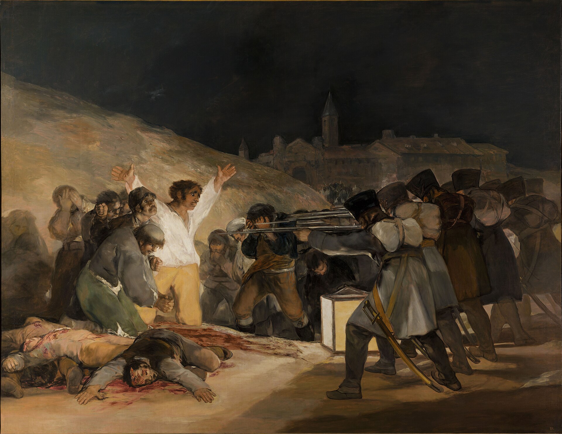 Francisco de Goya, The Third of May 1808, the painting that invented the modern image of war, Museo del Prado