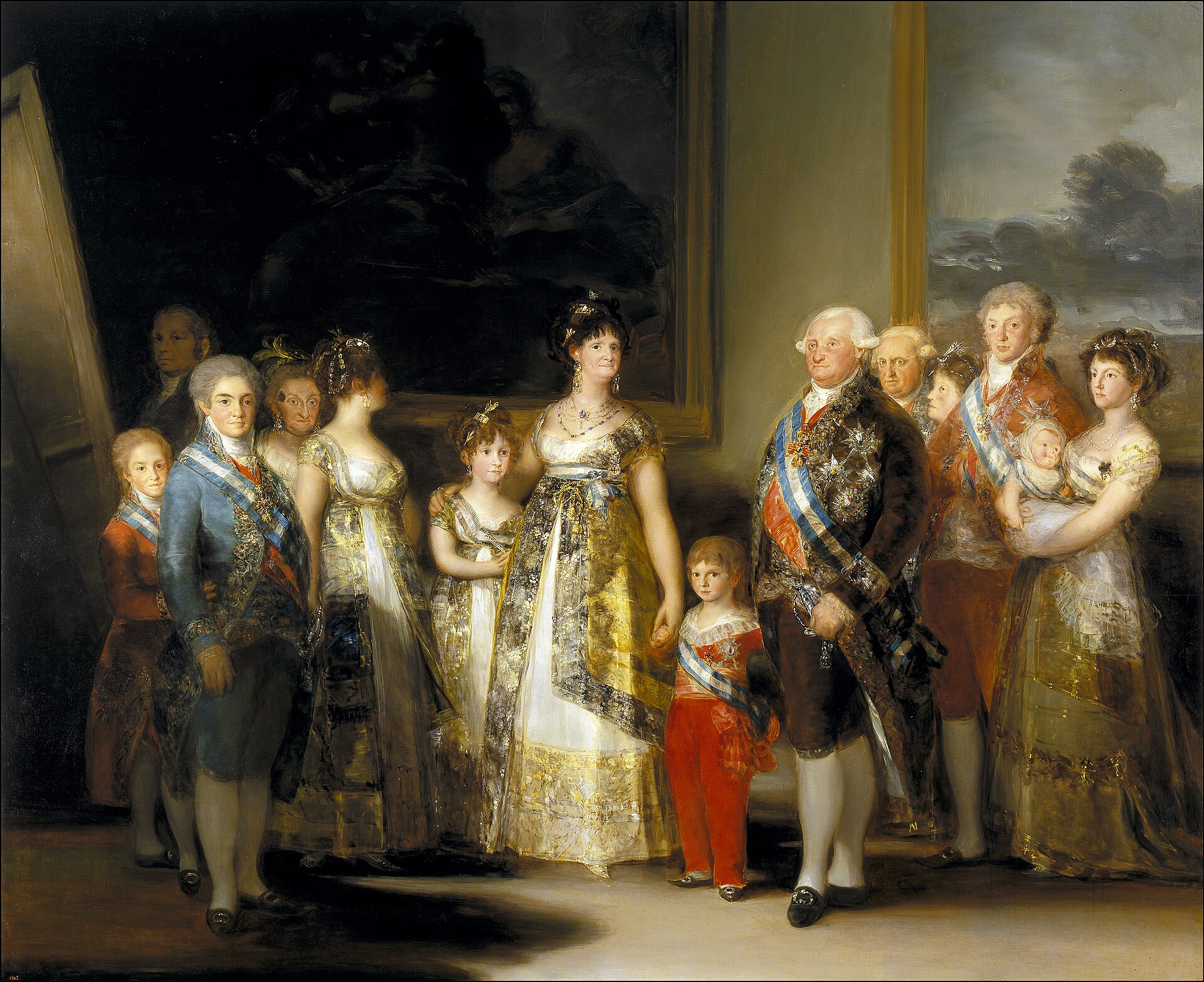 Goya, The Family of Charles IV, one of the royal portraits at the core of the Prado collection